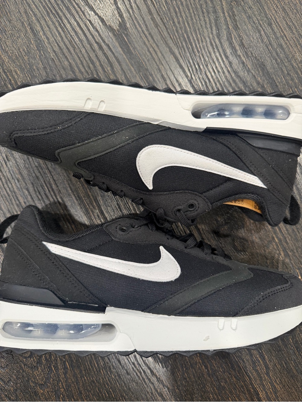 Nike Wmns Air Max Dawn Black White Women Casual Lifestyle Shoes size 8